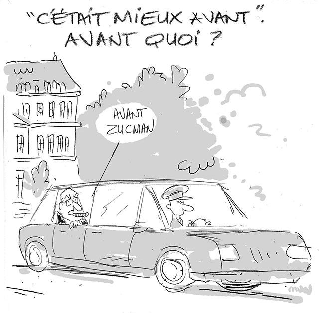 Dessin de presse : Mieux avant presse : Mieux avant
