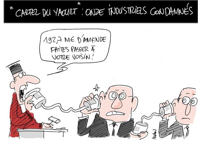 Dessin de presse : Yaourt presse : Yaourt