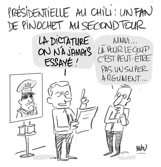 Dessin de presse : Chili 2025 presse : Chili 2025