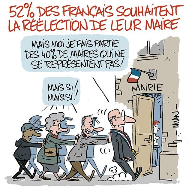 Dessin de presse : Maires presse : Maires