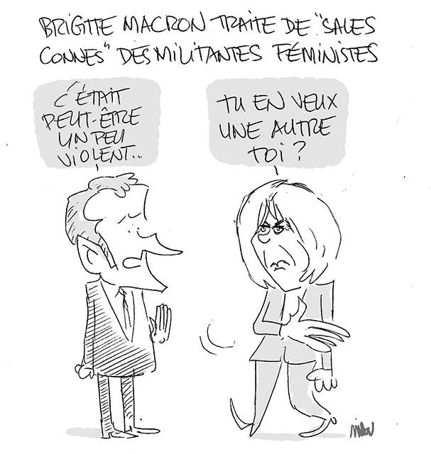Dessin de presse : Sales c*nnes presse : Sales c*nnes