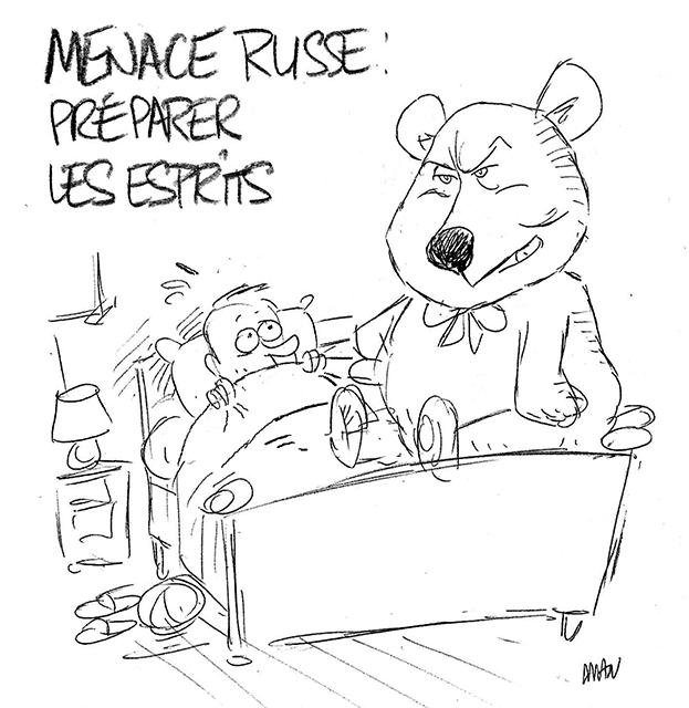 Dessin de presse : Guerre: se préparer presse : Guerre: se préparer