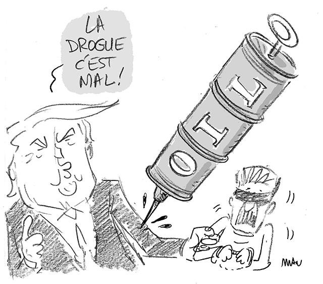 Dessin de presse : La drogue c'est mal presse : La drogue c'est mal