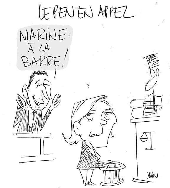 Dessin de presse : À la barre presse : À la barre