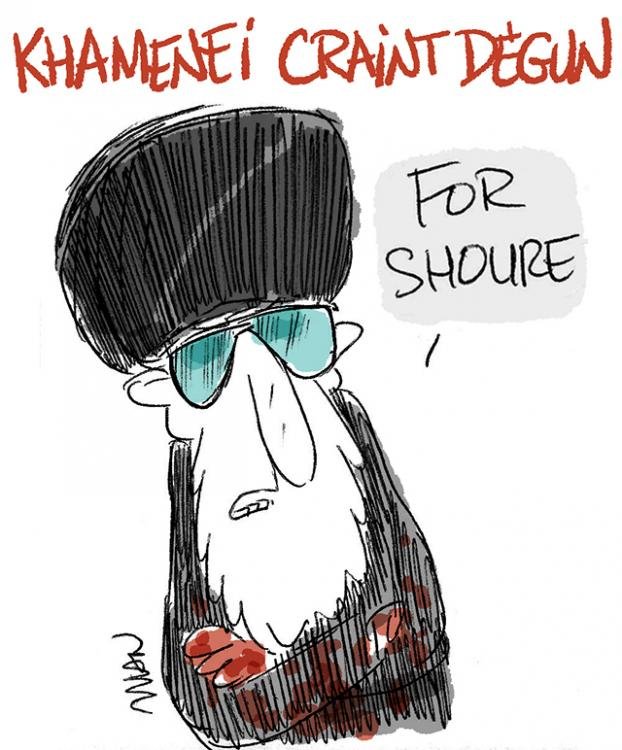 Dessin de presse : For sure presse : For sure