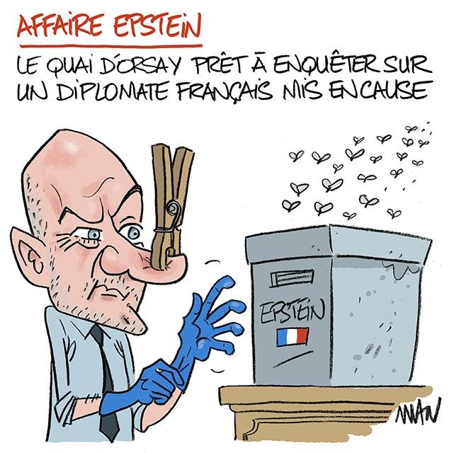 Dessin de presse : Epstein presse : Epstein