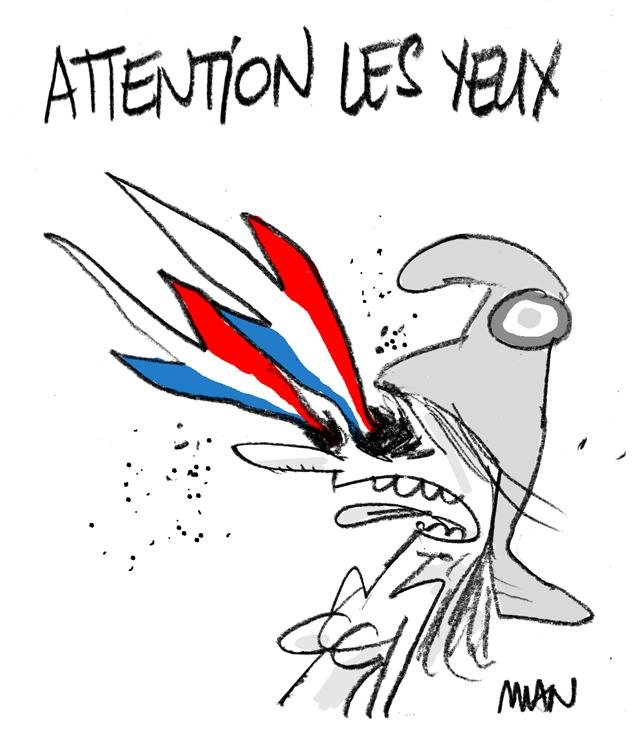 Dessin de presse : Yeux presse : Yeux