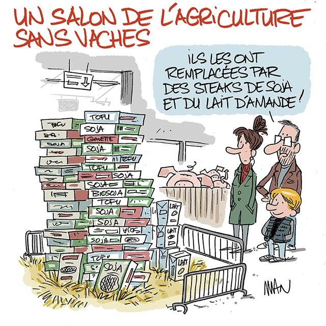 Dessin de presse : Salon de l'agriculture 2026 presse : Salon de l'agriculture 2026