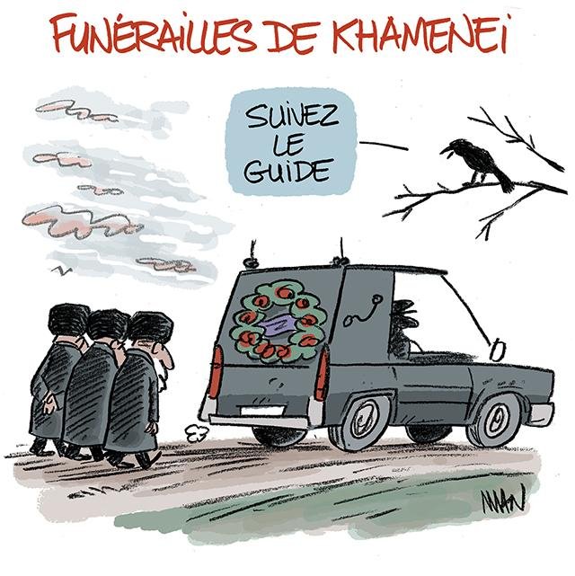 Dessin de presse : Guide suprême presse : Guide suprême