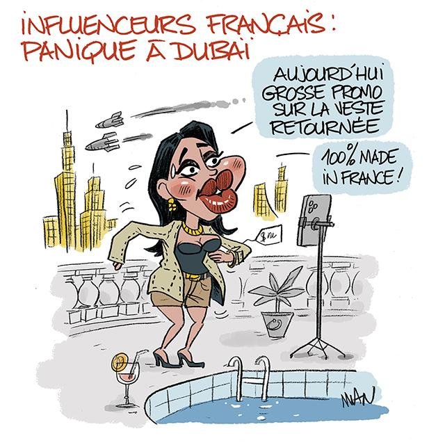 Dessin de presse : Influenceurs presse : Influenceurs