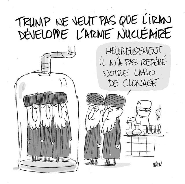 Dessin de presse : Clonage à l'iranienne presse : Clonage à l'iranienne