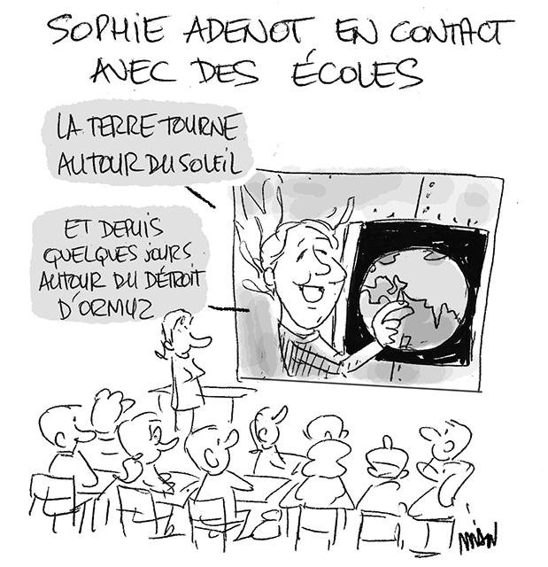 Dessin de presse : Détroit d'Ormuz presse : Détroit d'Ormuz