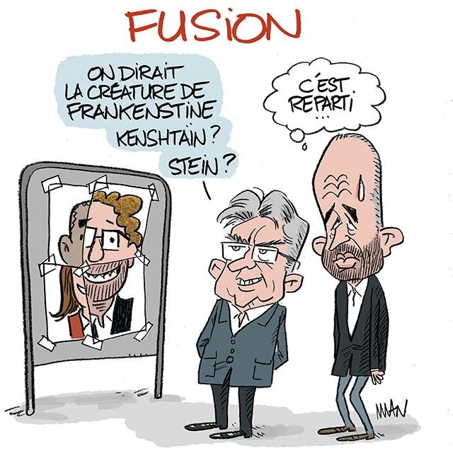 Dessin de presse : Fusion presse : Fusion