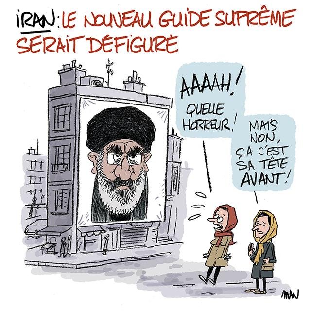 Dessin de presse : Défiguré presse : Défiguré