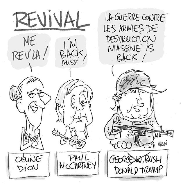 Dessin de presse : Revival presse : Revival