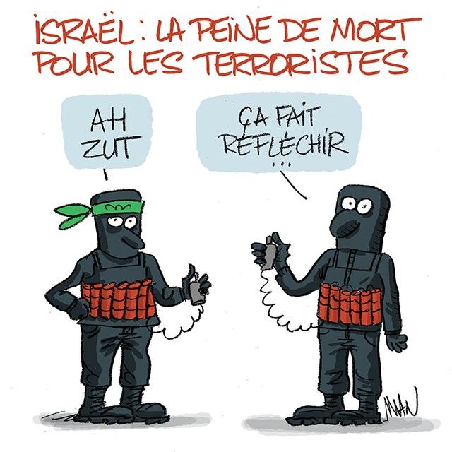 Dessin de presse : Israël presse : Israël
