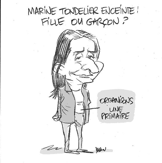 Dessin de presse : Tondelier enceinte presse : Tondelier enceinte