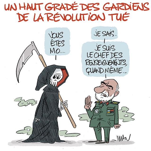 Dessin de presse : Chef du renseignement presse : Chef du renseignement