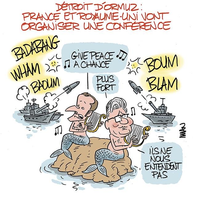 Dessin de presse : Sirènes presse : Sirènes