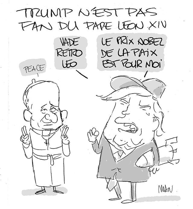 Dessin de presse : Donald presse : Donald