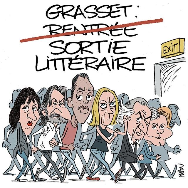 Dessin de presse : Grasset presse : Grasset