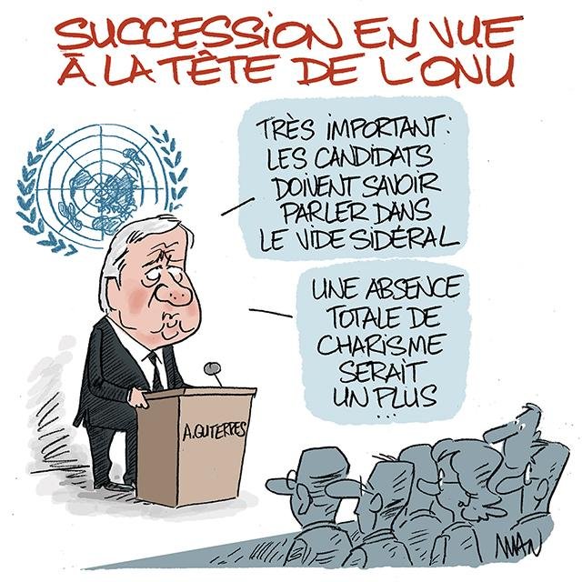 Dessin de presse : ONU presse : ONU
