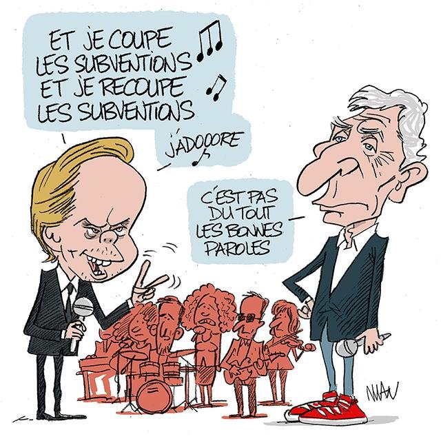 Dessin de presse : Commission Audiovisuel presse : Commission Audiovisuel