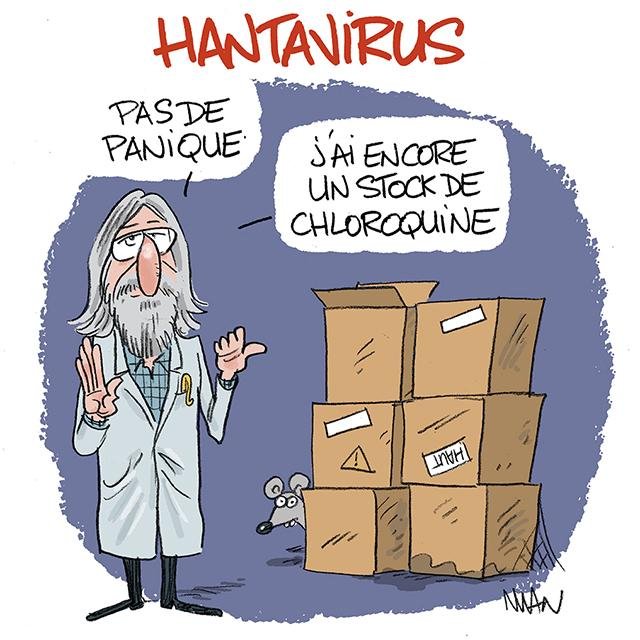 Dessin de presse : Hantavirus presse : Hantavirus