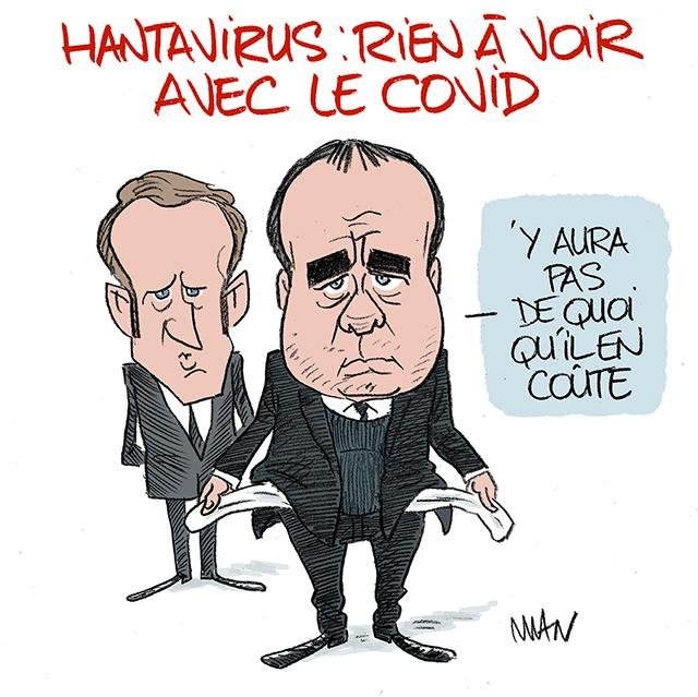 Dessin de presse : Hantavirus VS Covid presse : Hantavirus VS Covid