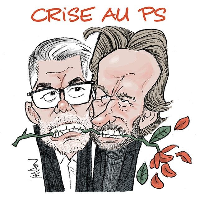 Dessin de presse : PS I love you presse : PS I love you