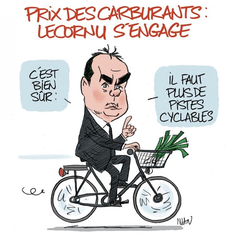 Dessin de presse : Carburants presse : Carburants