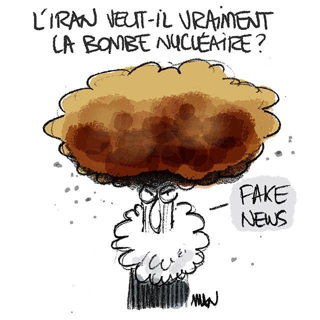 Dessin de presse : Iran nucléaire presse : Iran nucléaire
