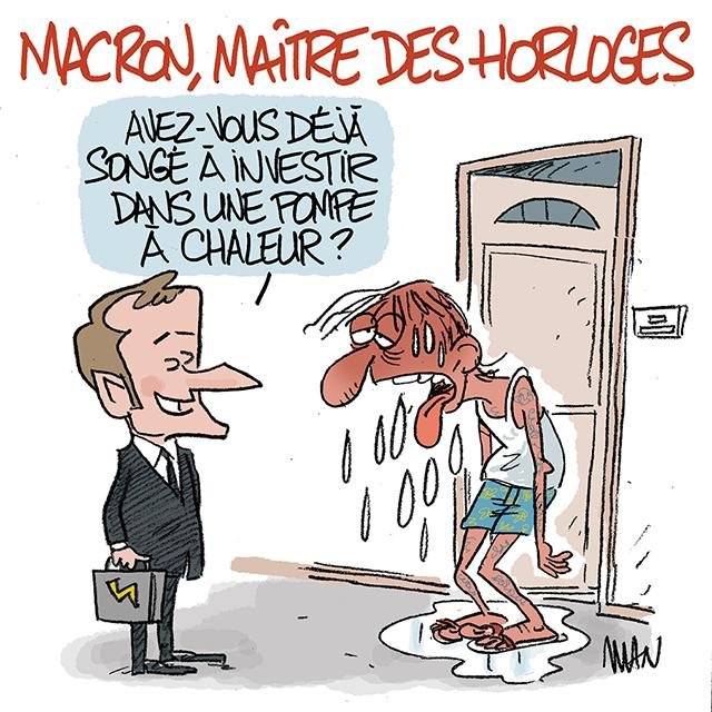 Dessin de presse : Horloge presse : Horloge