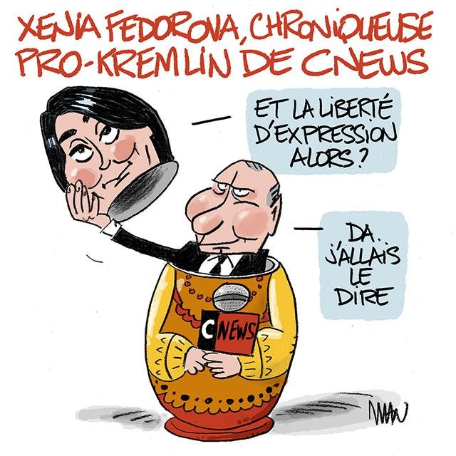 Dessin de presse : Fedorova presse : Fedorova