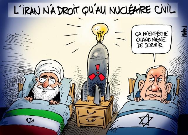 Dessin de presse : Iran-Israël presse : Iran-Israël