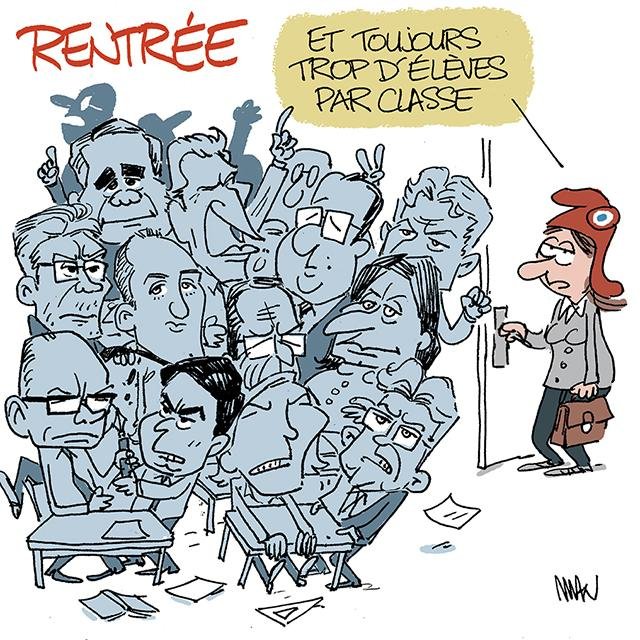 Dessin de presse : Rentrée 2026 presse : Rentrée 2026