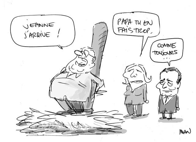 Dessin de presse : Trop presse : Trop