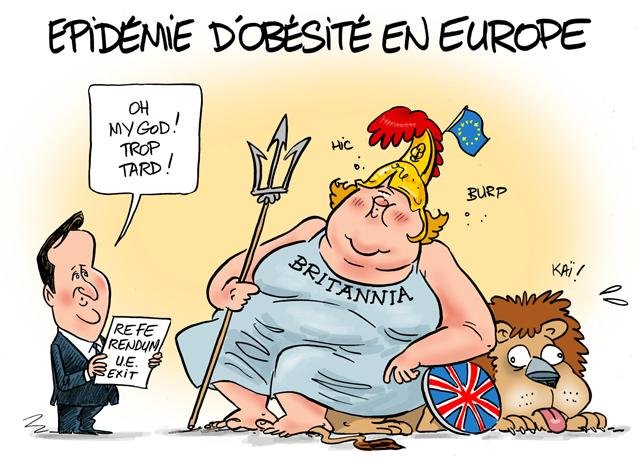 Dessin de presse : britannia presse : britannia