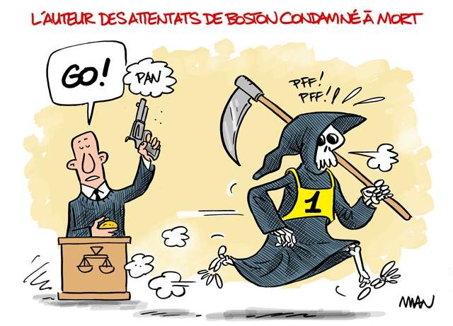 Dessin de presse : Boston2 presse : Boston2