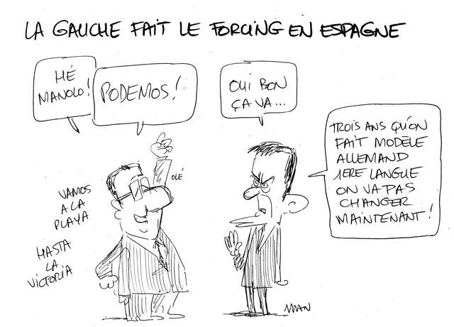 Dessin de presse : NichtPodemos presse : NichtPodemos