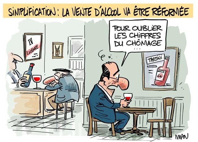 Dessin de presse : Licence IV presse : Licence IV