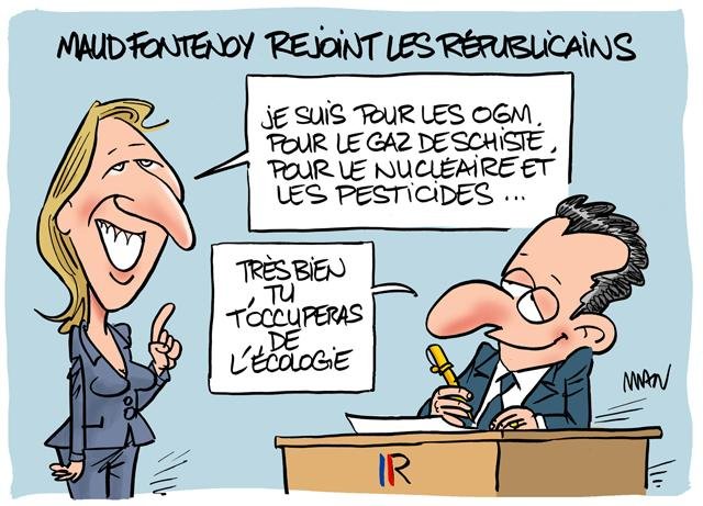 Dessin de presse : Maud presse : Maud