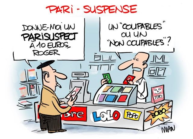 Dessin de presse : Parisuspect presse : Parisuspect