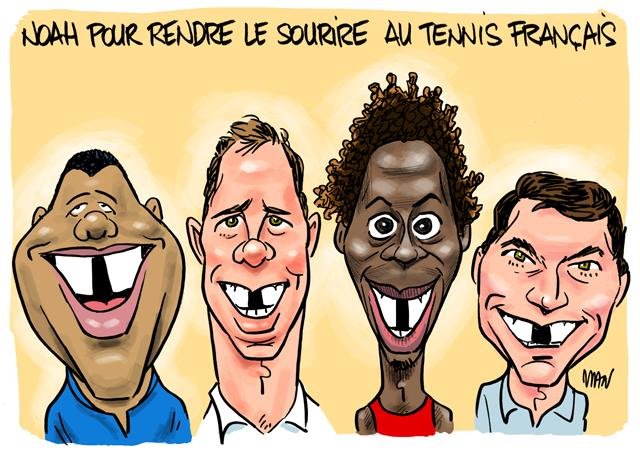 Dessin de presse : Dents du bonheur presse : Dents du bonheur