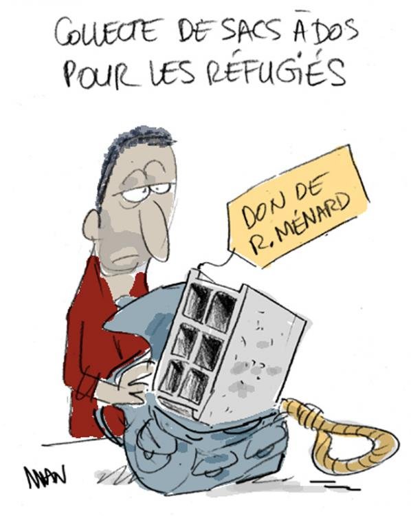 Dessin de presse : Sac presse : Sac