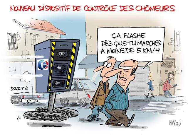 Dessin de presse : Contrôle presse : Contrôle