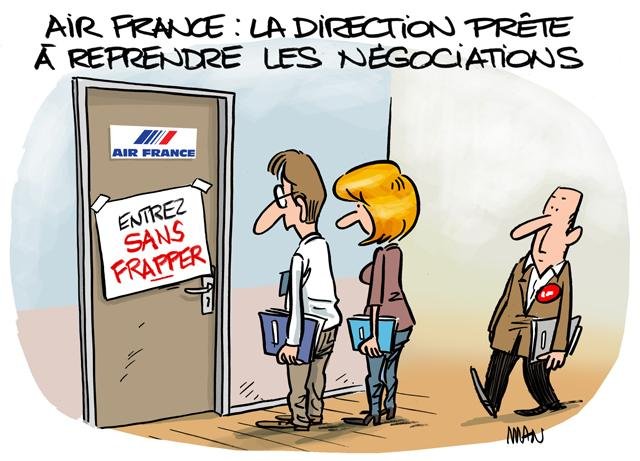 Dessin de presse : Sans frapper presse : Sans frapper