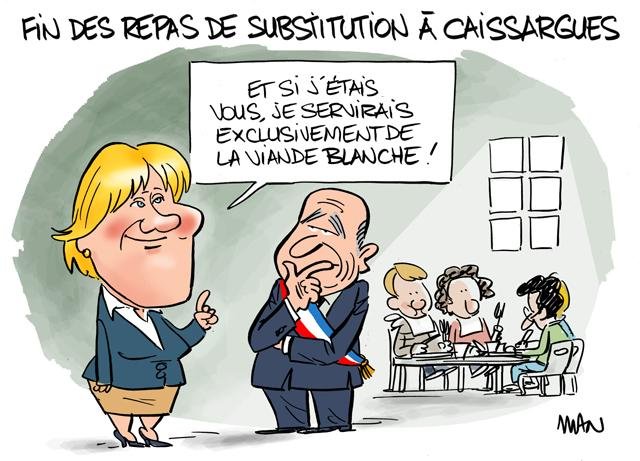 Dessin de presse : Viande blanche presse : Viande blanche