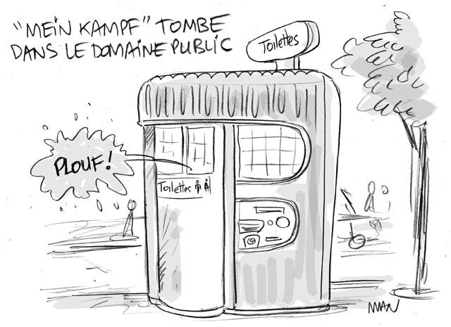 Dessin de presse : Mein Kamplouf presse : Mein Kamplouf