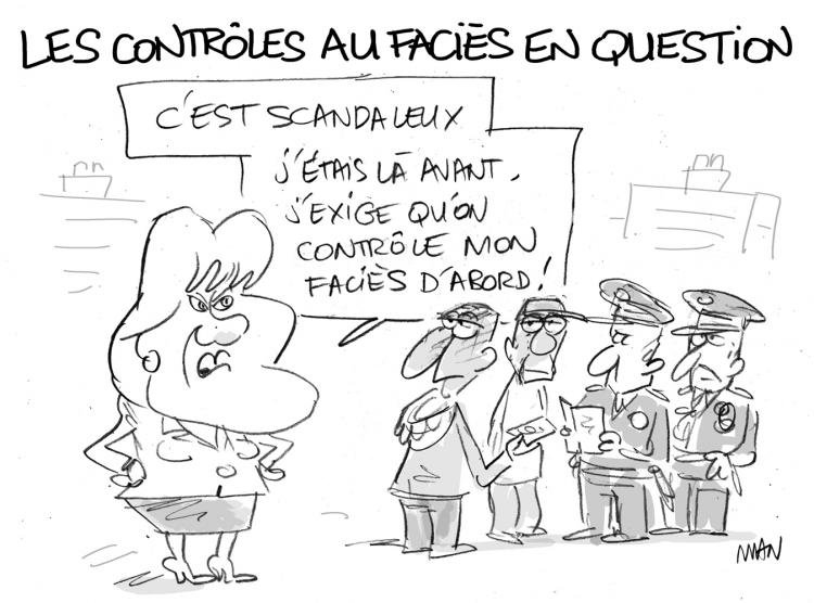 Dessin de presse : Faciès presse : Faciès